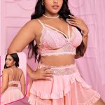 لانجيري قطعتين قصير - الكود 0342