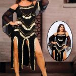 عبايه رقص مصري - كود 060