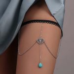 سلسله فخد خرزه زرقه - الكود 33