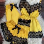 بجامة 3 قطع للعرائس - كود 4304