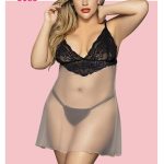 قميص نوم شفاف - كود 5088