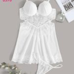 بيبي دول قصير ابيض - كود 0370