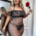 لانجري شفاف مثير - كود 085