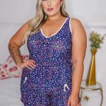 بجامة شورت حريمي - كود 2355