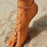 خلخال علي شكل ثعبان - كود 4033