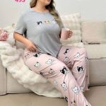 بجامة نسائي صيفي - كود 493