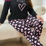 بيجامه حريمي صيفي قطن - كود 01201