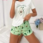 بيجامه شورت نسائي - كود 3578