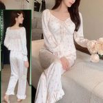 بيجامه قطن نسائيه - كود 4017