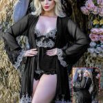 هوت نايت بالروب للعروسه - كود 0129