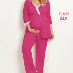 بيجامه حريمي للحوامل - كود 035