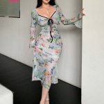 فستان مثير طويل سكسي - كود 049