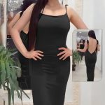 فستان طويل مثير ضهر مفتوح - كود 088