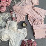 بيجامه حريمي 3 قطع - كود 10378