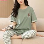 بيجامه حريمي نص كم - كود 10388