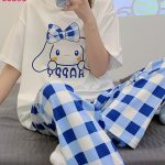 بيجامه بناتي نص كم كروهات - كود 10393