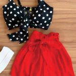 طقم ميني جيب وتوب - كود 1077