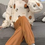 بجامه حريمي شتوي - كود 108