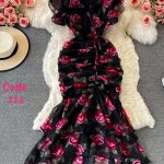 فستان طويل مثير - كود 113