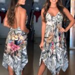 فستان طويل مثير- كود 1350