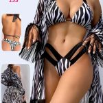 بكيني بالروب شفاف - كود 153