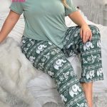 بيجامه نوم نسائية قطن - كود 2168