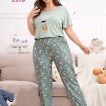 بيجامه صيفي حريمي - كود 2178