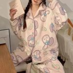 بيجامه حريمي شتوي زراير - كود 3288