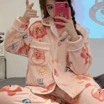 بيجامه حريمي شتوي - كود 3296