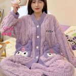 بيجامه حريمي شتوي للعرايس - كود 3538