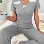 بيجامه نص كم نسائيه - كود 4410