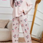 بيجامه نسائي شتوي للعرايس - كود 538