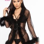 روب اسود شفاف - كود C-317