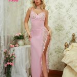 قميص نوم طويل للدلع - كود C-388