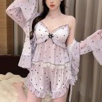 بيجامه 3 قطع دلع - كود 0097