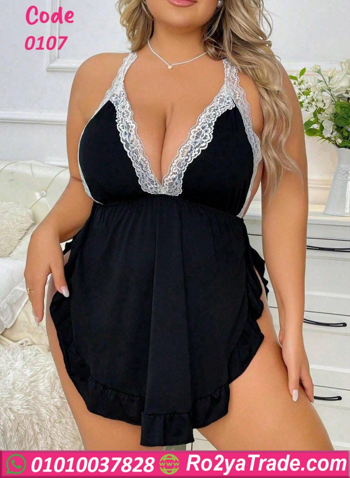 ⁦لانجيري ناعم حماله مثير - كود 0107⁩ - الصورة ⁦3⁩