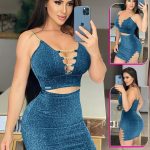 طقم سكسي ميني جيب - كود 0316