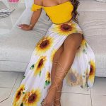 طقم مثير 2 قطعه توب وتنورة - كود 089