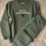 ترنج شتوي قطن يدفي حريمي - كود 1008