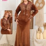 عبايه شتوي بيتي بألوان حديثة - كود 1007