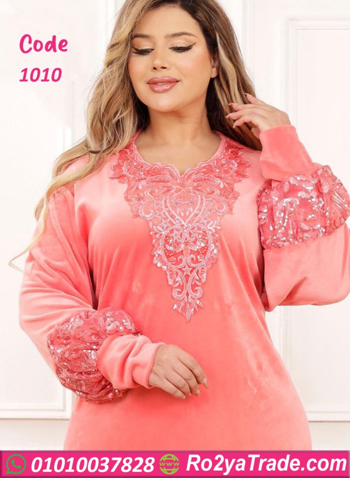 عبايه قطيفه حريمي - كود 1010