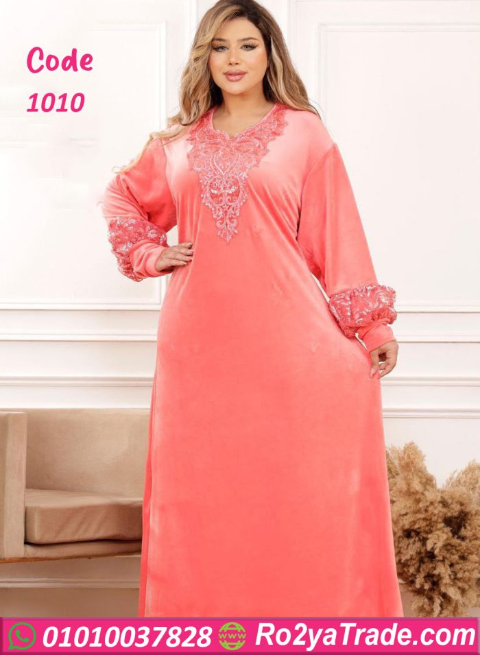 عبايه قطيفه حريمي - كود 1010