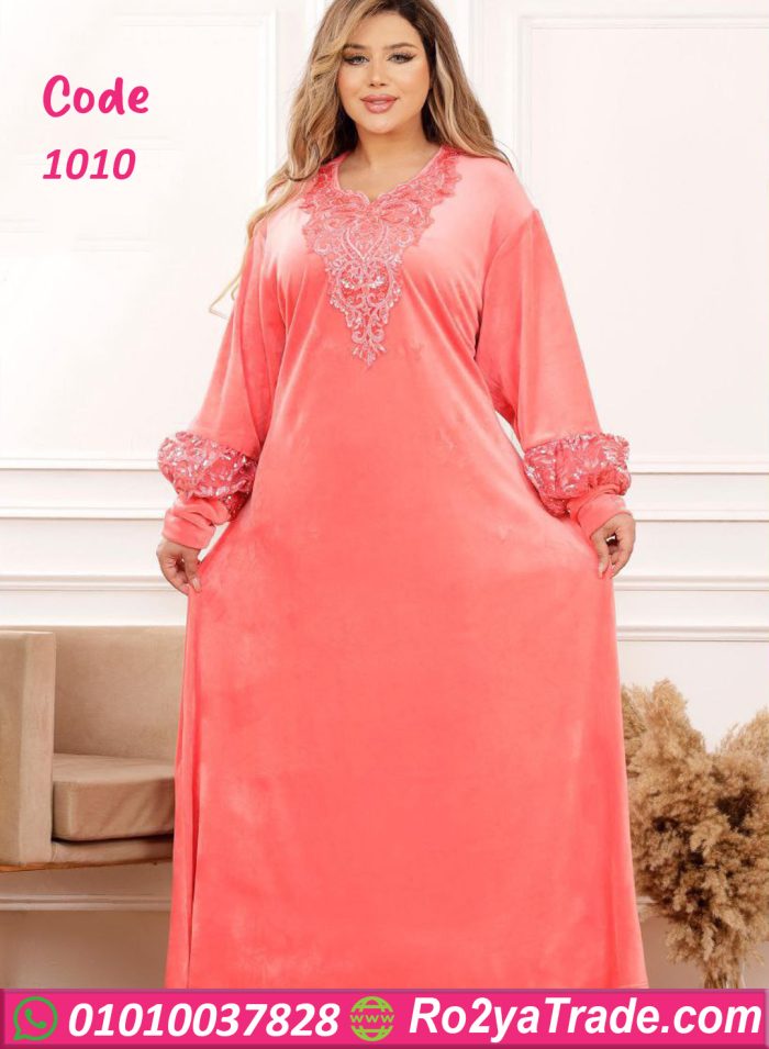 عبايه قطيفه حريمي - كود 1010