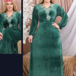 عباية شتوي استقبال بلمسة فاخرة - كود 1015