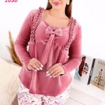 بيجامه قطعتين حريمي - كود 1030