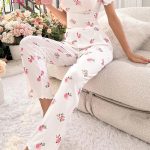 بيجامه قطن حريمي - كود 131