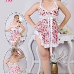 قميص نوم دلع قصير - كود 165