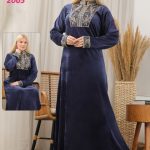 عبايه شتوي بيتي بتصميم مريح - كود 2003