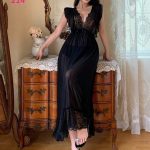 قميص شفاف طويل - كود 214