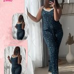 بيجامه قطعتين حريمي - كود 2440